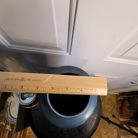 Antique Rookwood Matte Blue Vase circa 1927, 9" - Picture 10 of 16